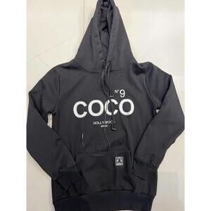 Coco No9 Hollywood Hoodie With Built In Earbuds Long Sleeve